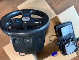 logitech playstation 2 Steuer und Pedale Neuwertig
