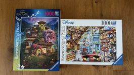 Zwei Disney Puzzle Ravensburger
