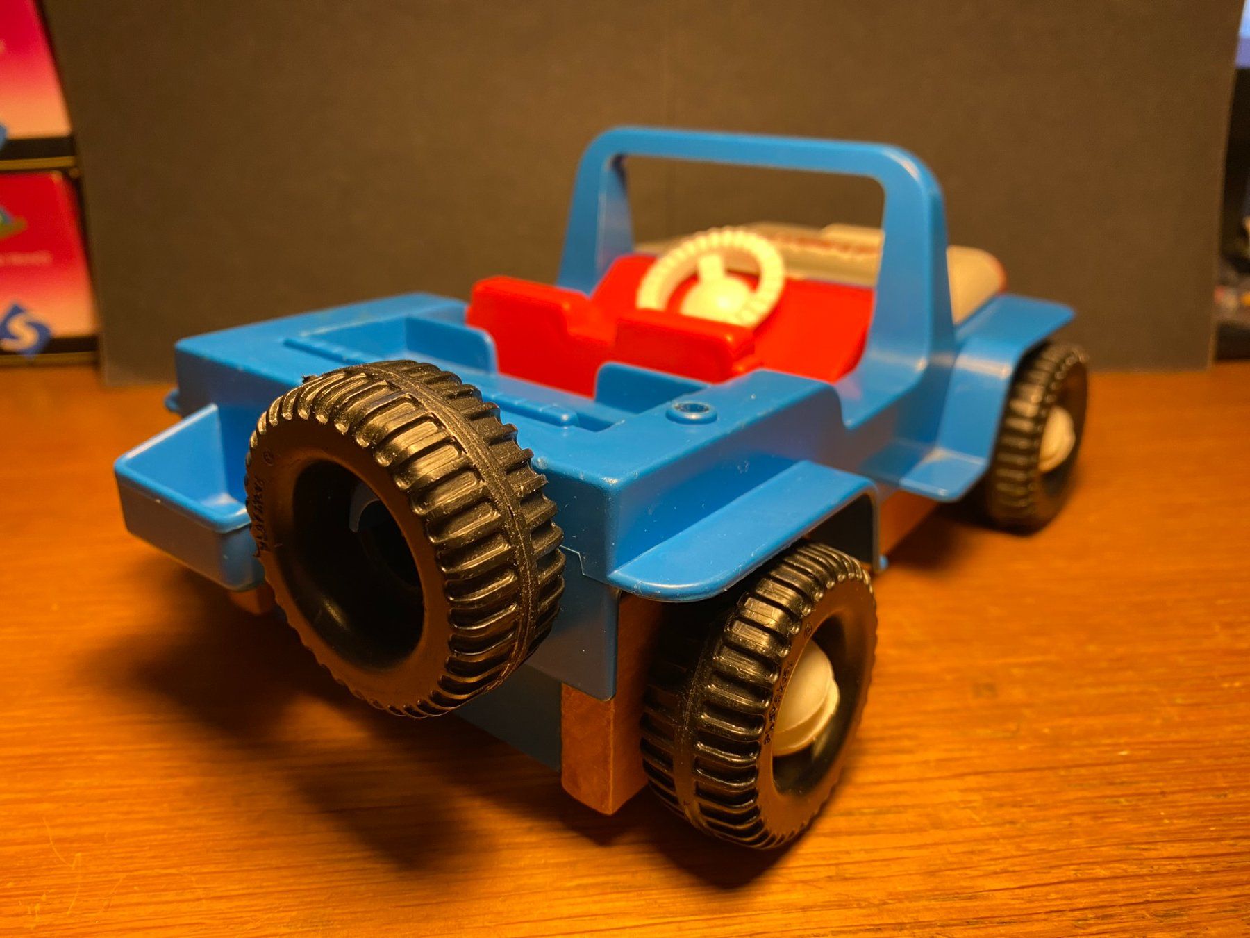 Giocattoli: PLAYSCOOL Milton Bradley Jeep 1974 – Usato da Spiez venduto da Mlandcruiser 3