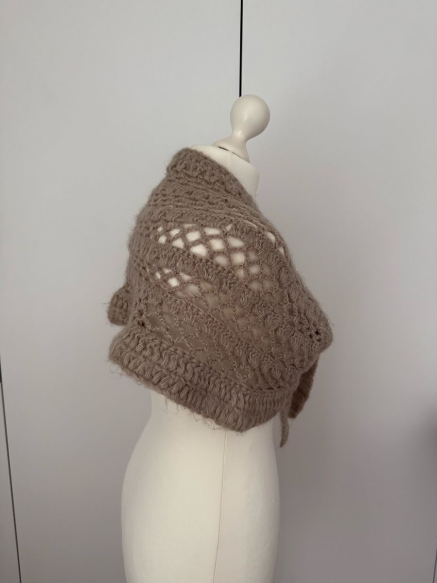 Foulards, Tücher & Schals: Häckelschal beige 50x140cm OneSize – Gebraucht aus Stansstad von InStyle8 6