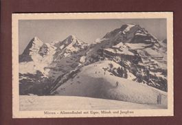 Mürren - ALLMENDHUBEL - 1919