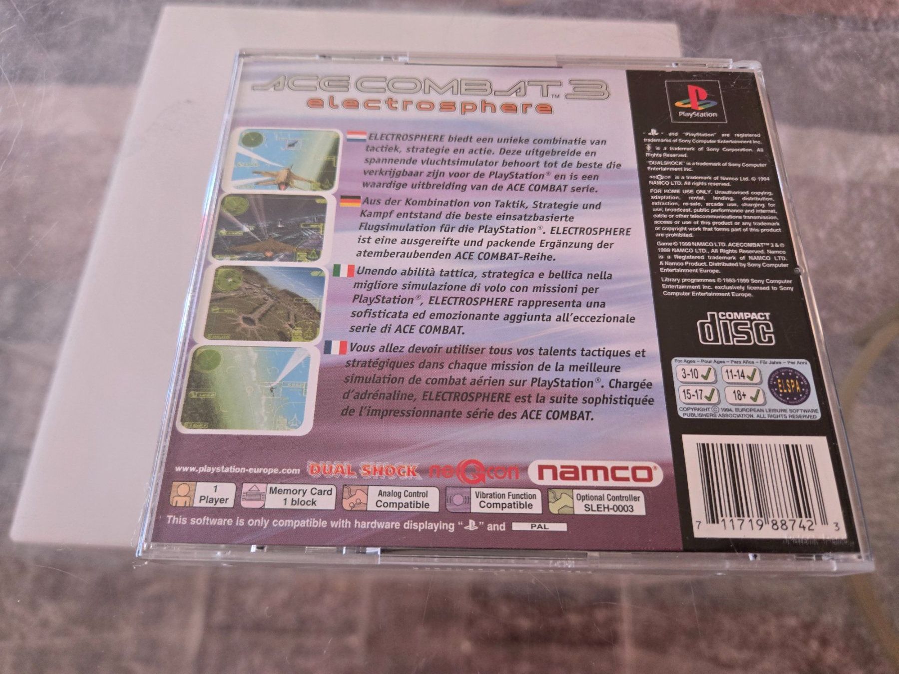 Giochi: Ace Combat 3 PS1 – Usato da Bussigny venduto da Kfdlt 1