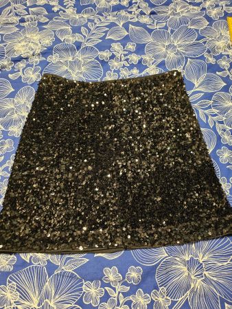 Pailletten jupe gr 40 H&M
