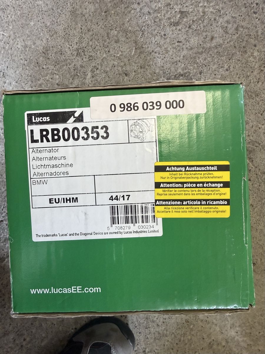 Lucas Tutti pezzi di ricambio auto: Alternator Lucas – Nuovo (secondo la descrizione) da Krummenau venduto da janick1990