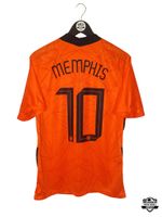 MEMPHIS DEPAY #10 Original Holland 2020-22 Home Trikot