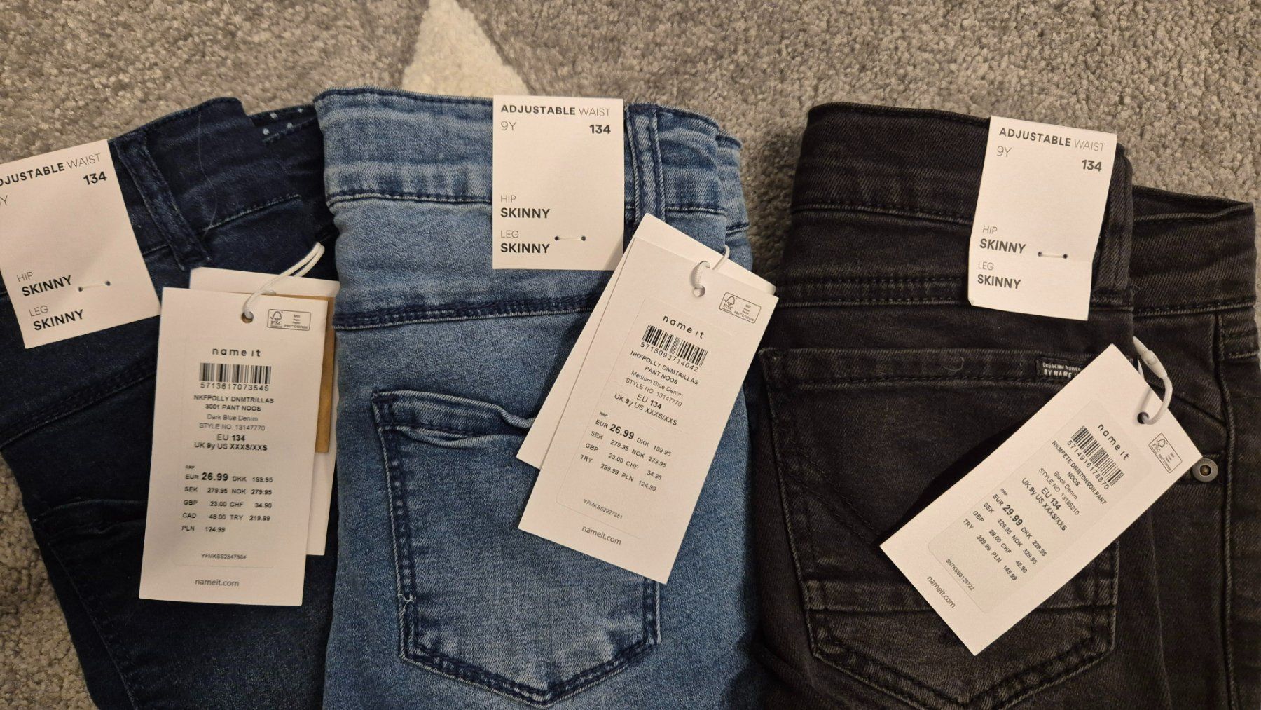 Name It Pantaloni: Jeans Set von Name it Gr. 134 neu – Nuovo e nell'imballaggio originale da Baar venduto da rebeli6340 2