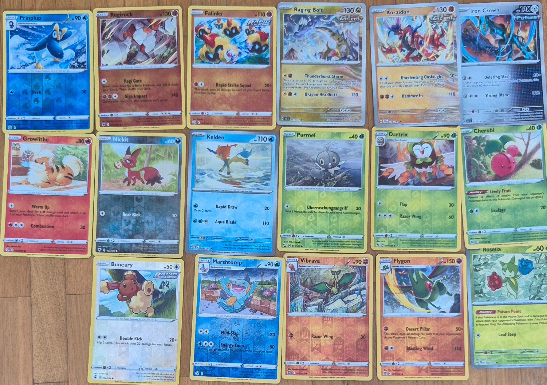 Cartoline: Glitzerne Pokemon Karten – Usato da Nänikon venduto da Scarnuz13