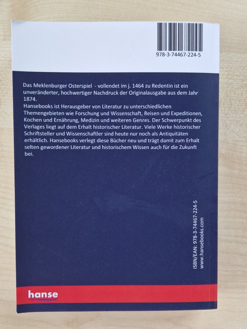 Bücher: Albert Freybe / Das Meklenburger Osterspiel – Gebraucht aus Malters von page02 1