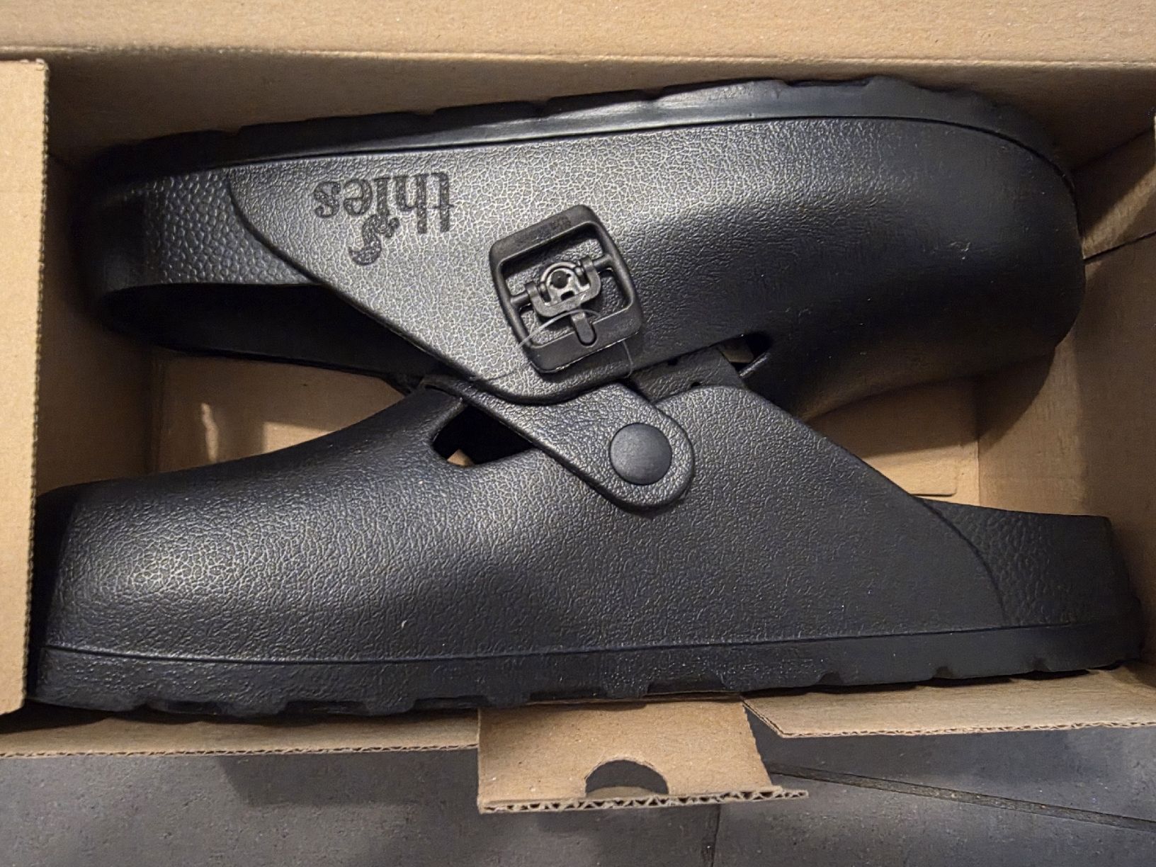 Scarpe da uomo: Thies Clogs Schwarz Grösse 42 neu – Nuovo e nell'imballaggio originale da Kreuzlingen venduto da MEsteves95
