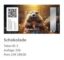 Swiss Crypto Stamps 4.0 Schokolade