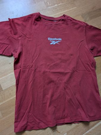 Reebok T-Shirt rot Herren Grösse M
