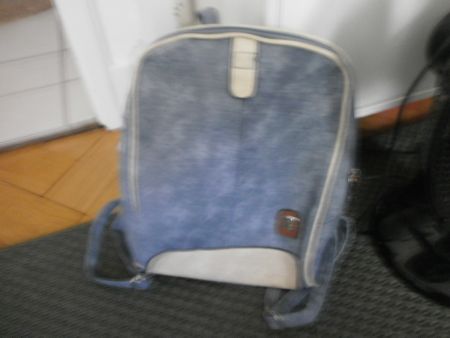 Rucksack Jeans-Optik