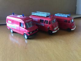 3x Mercedes Feuerwehr