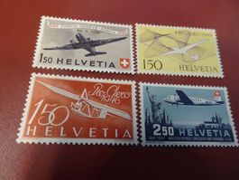SCHÖNE WERTE FLUGPOST, POSTFRISCH, 1944/1946/1947/1949