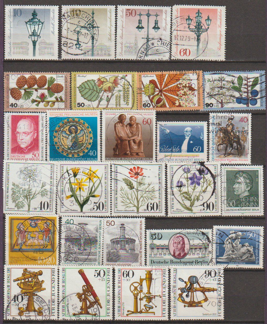 Alle Briefmarken: Allemagne divers thèmes bon état – Gebraucht aus Crans-Montana von kira56 2