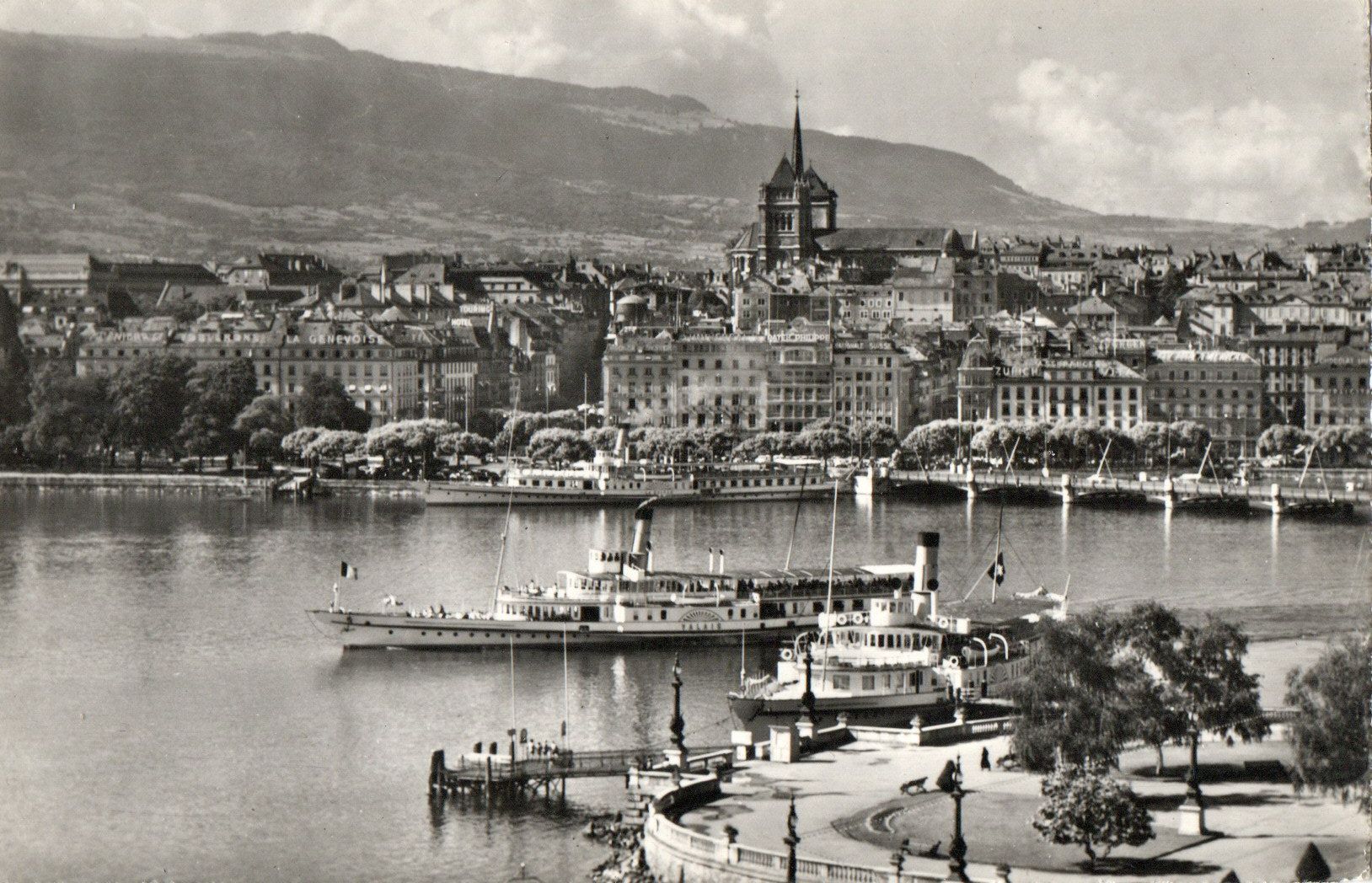 Cartes postales: Genève - La Rade et la Ville – D'occasion à Melano par pisonsdro