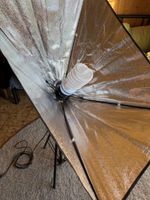 TecTake Softbox Studioleuchte mit höhenverstellbarem Stativ