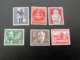 Deutschland Berlin  1954 Mi. Nr. 115-20  *   (4962)
