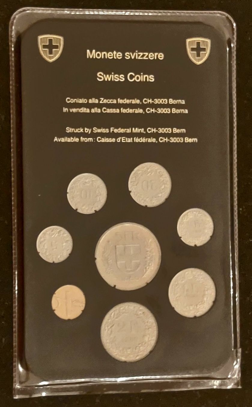Tutti le monete: Münzsatz Schweiz 1980 stgl. – Nuovo (secondo la descrizione) da Arch venduto da coinsandmore
