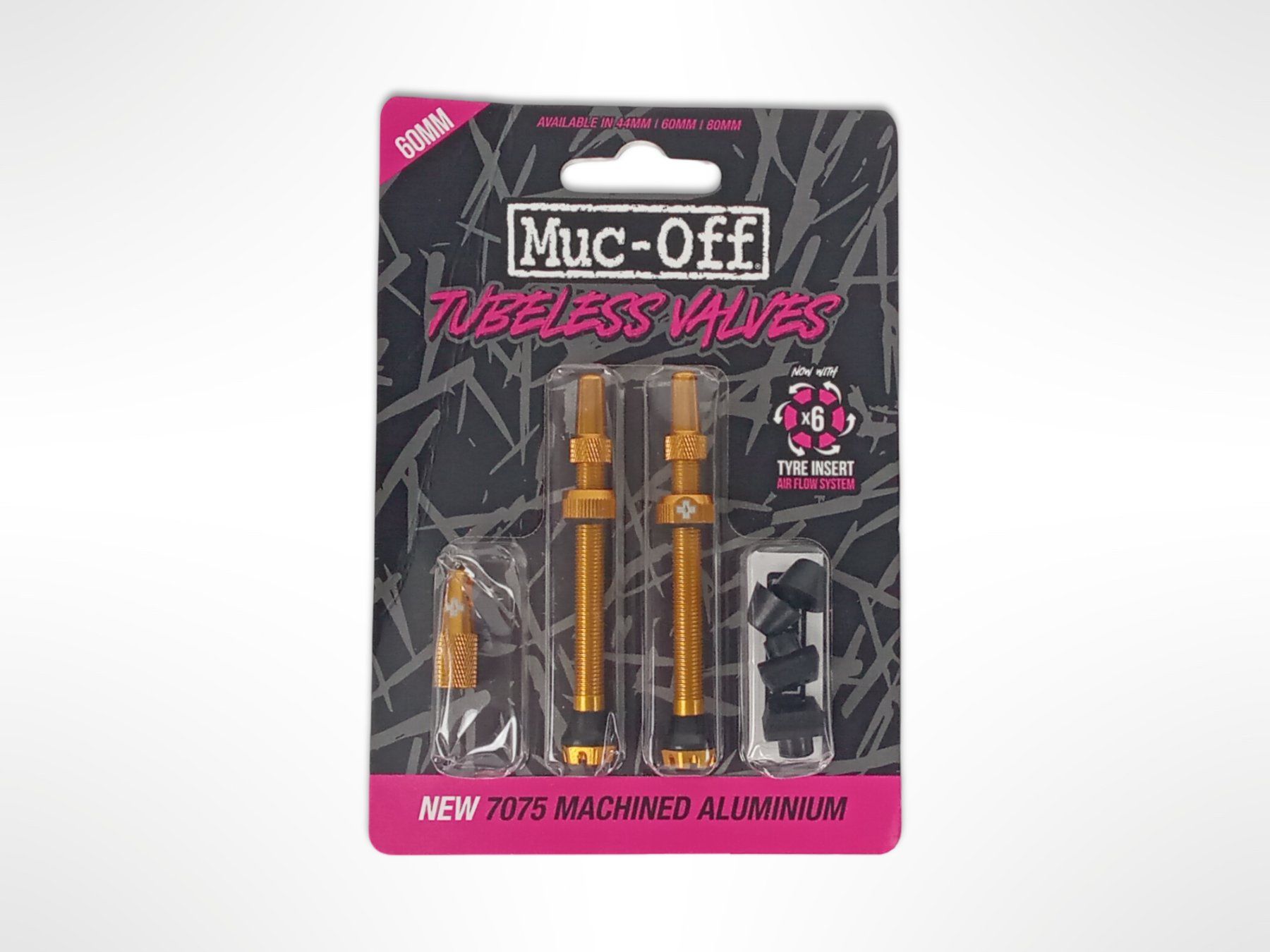 Pezzi di ricambio: MUC-OFF V2 Veloventil-Set 60 mm – Nuovo (secondo la descrizione) da Suhr venduto da Restwert_Suhr