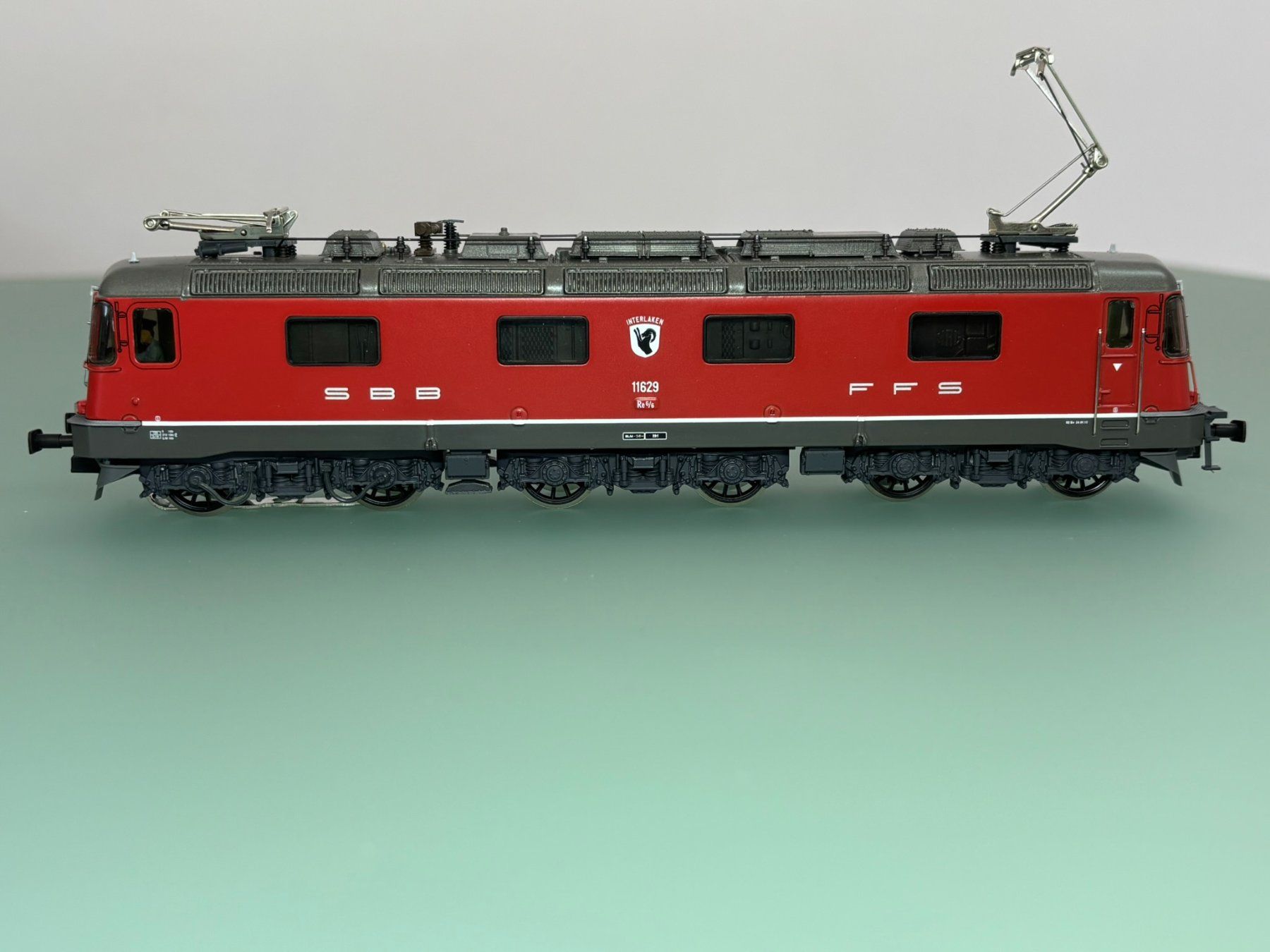 Hag Modellini di ferrovie: Digital HAG Re 6/6 INTERLAKEN  Klima + ETCS – Nuovo (secondo la descrizione) da SION venduto da pef999 5