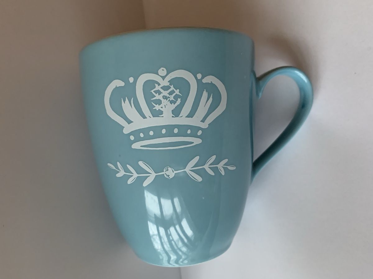 Tazze: Blaue Tasse mit Krone, neu – Nuovo (secondo la descrizione) da Hinteregg venduto da GARANTA