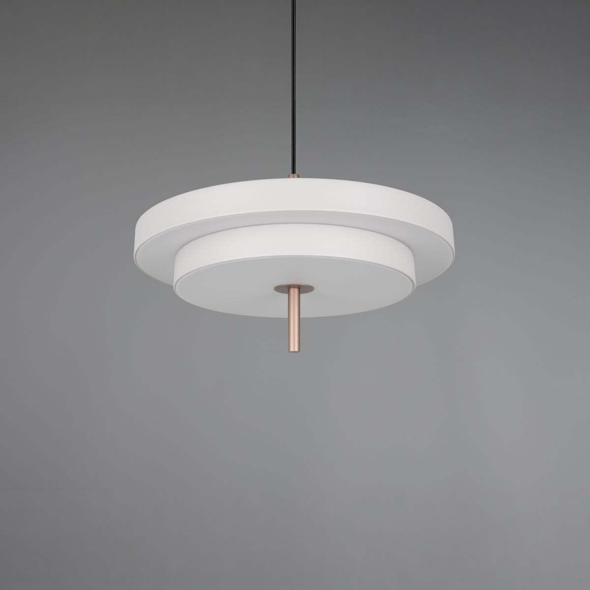 Lampadari & plafoniere: LED Pendelleuchte, Grau, CCT, 40 cm Ø – Nuovo (secondo la descrizione) da Kreuzlingen venduto da Smart-Light 5
