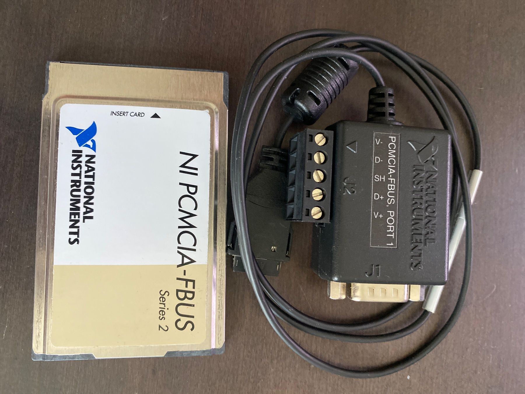 Unità & Adattatore: NI PCMCIA-FBUS – Usato da Fislisbach venduto da Special24