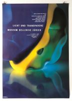 _ausstellungsplakat: LICHT UND TRANSPARENZ museum bellerive