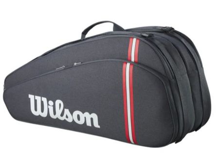 *** Wilson Tour Schlägertasche 6er-Schwarz *** NEU ***