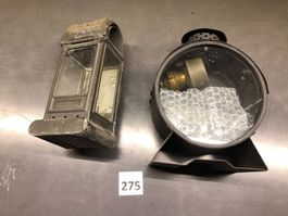 Alte Lampen für Kerzen und Petrol