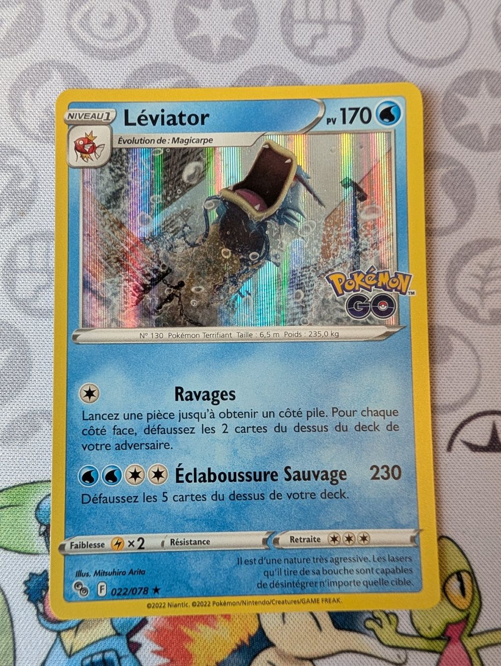 Pokémon Cartes à collectionner: Pokémon FR Léviator holo 022/078 Pokémon Go – Neuf (Voir description) à Thônex par Janadel
