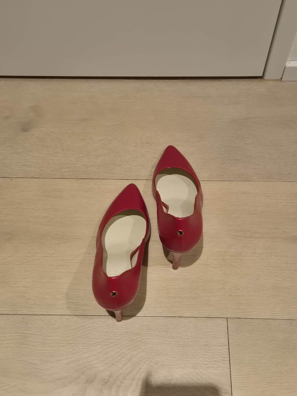 Manor Damenschuhe: Damenschuhe Leder rot Grösse 40 – Neu (gemäss Beschreibung) aus Bürglen TG von Isa_x4 2