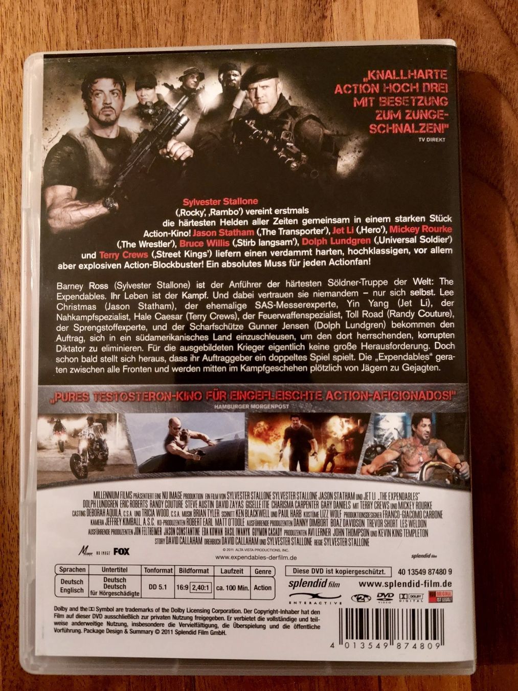 Tous les DVDs: DVD - The Expendables – D'occasion à Rheinfelden par FilmAuktion 1