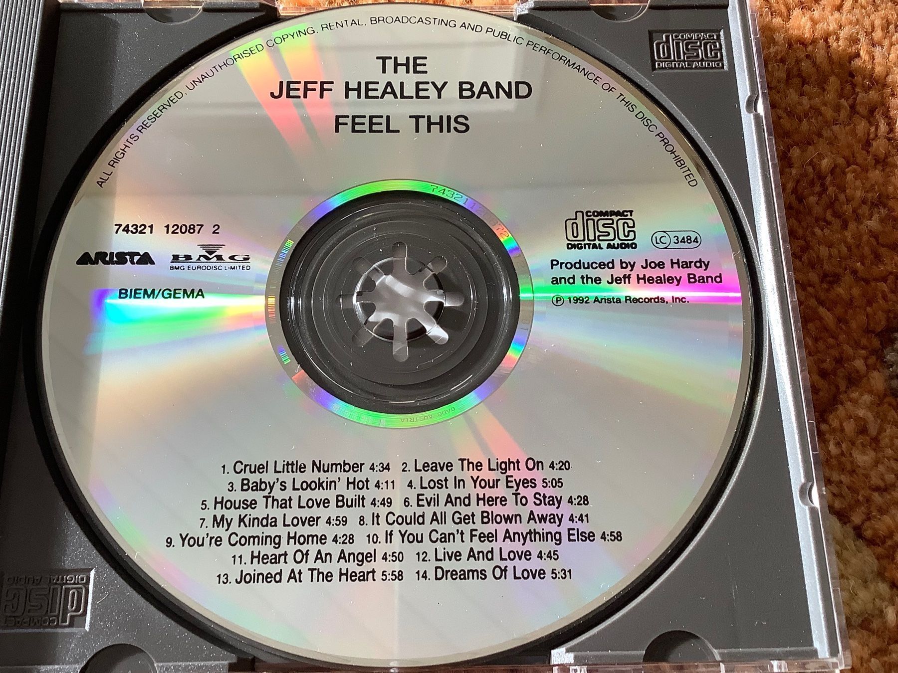 CDs: Jeff Healey * Feel This – D'occasion à herzogenbuchsee par HIFIANER 1
