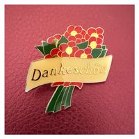 Pin - Dankeschön  …mit Blumen