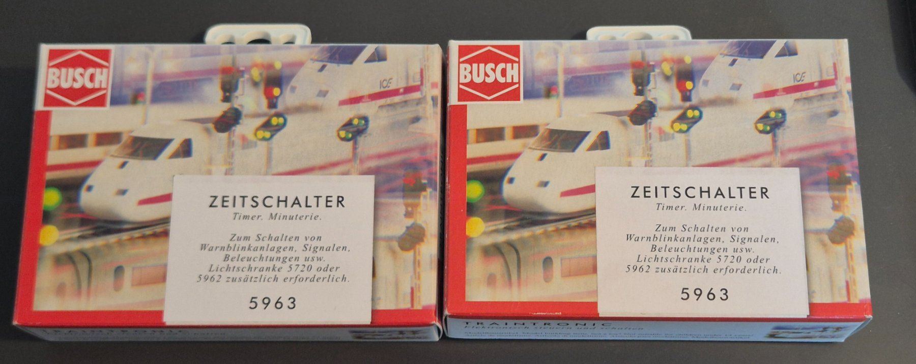 Busch Trains électriques: Zeitschalter – Neuf avec emballage d'origine à Nendeln par dresinle
