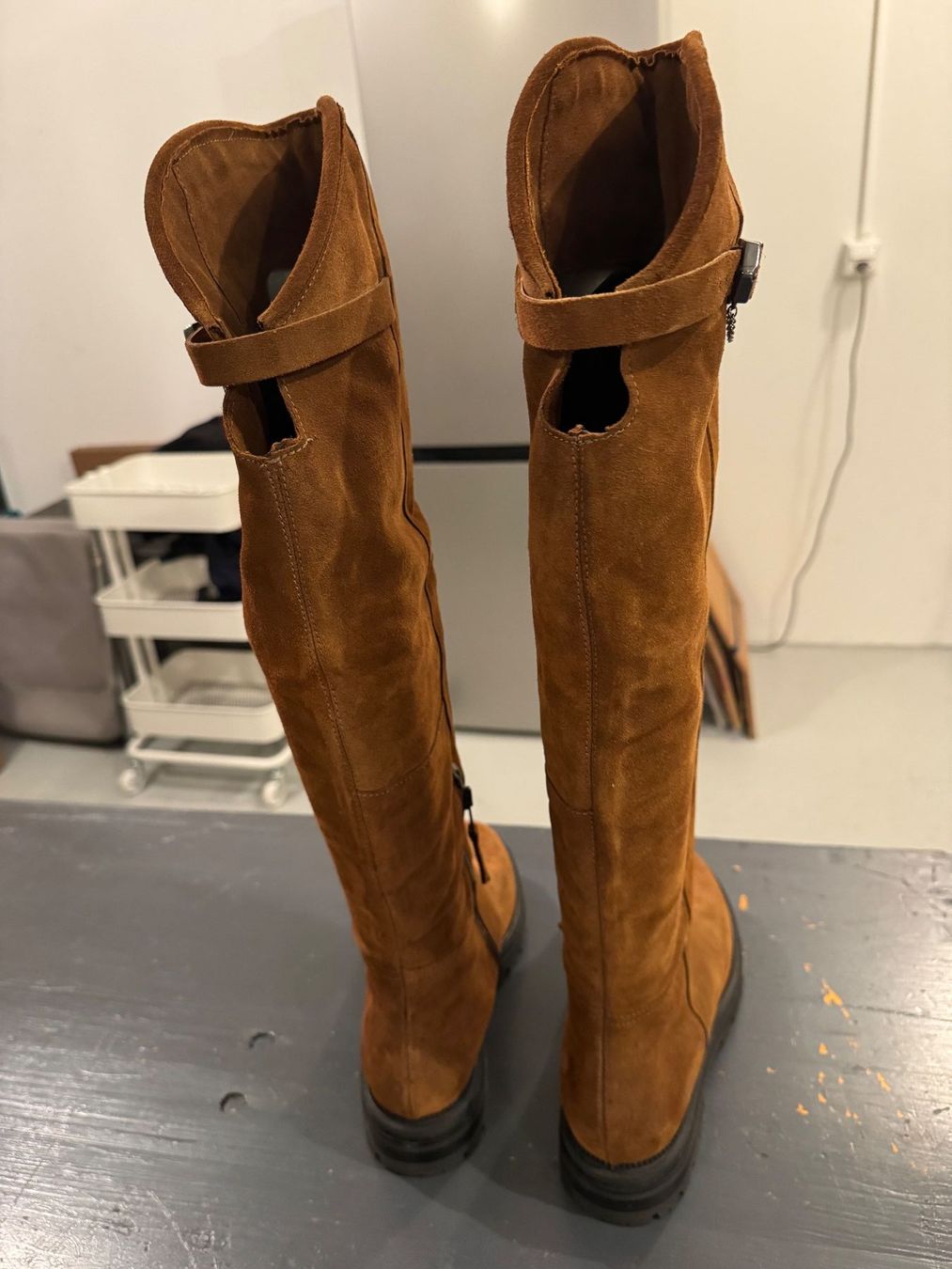 Chaussures femmes: Stiefel, Grösse 40, Farbe Cognac – D'occasion à Rorschacherberg par beeechen 3