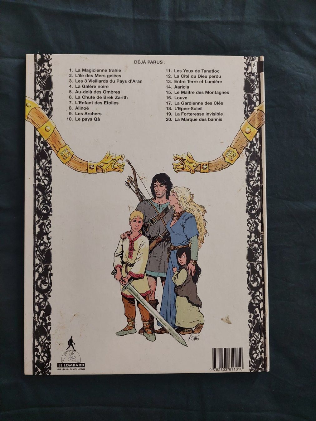 Fumetti: Thorgal T.20 La Marque Des Bannis EO1995 TBE – Usato da Genève venduto da Blu_BD 1