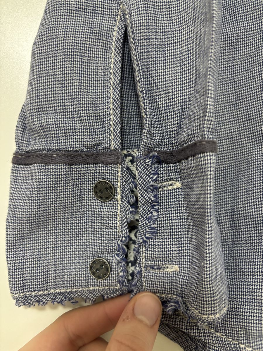Blusen: Bluse, Grösse M, blau-weiss – Gebraucht aus Fribourg von SaskiaD. 4