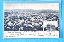 Winterthur - Schulhaus Geiselweid - Stadtansicht - 1902