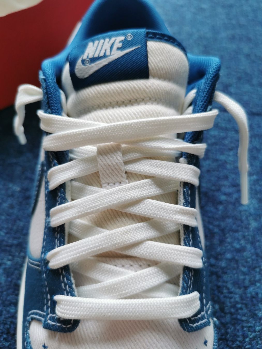 Nike Scarpe da uomo: Nike Dunk Low Industrial Blue Sashiko, Gr. 41 – Nuovo e nell'imballaggio originale da Kindhausen venduto da hommytilfiger 4