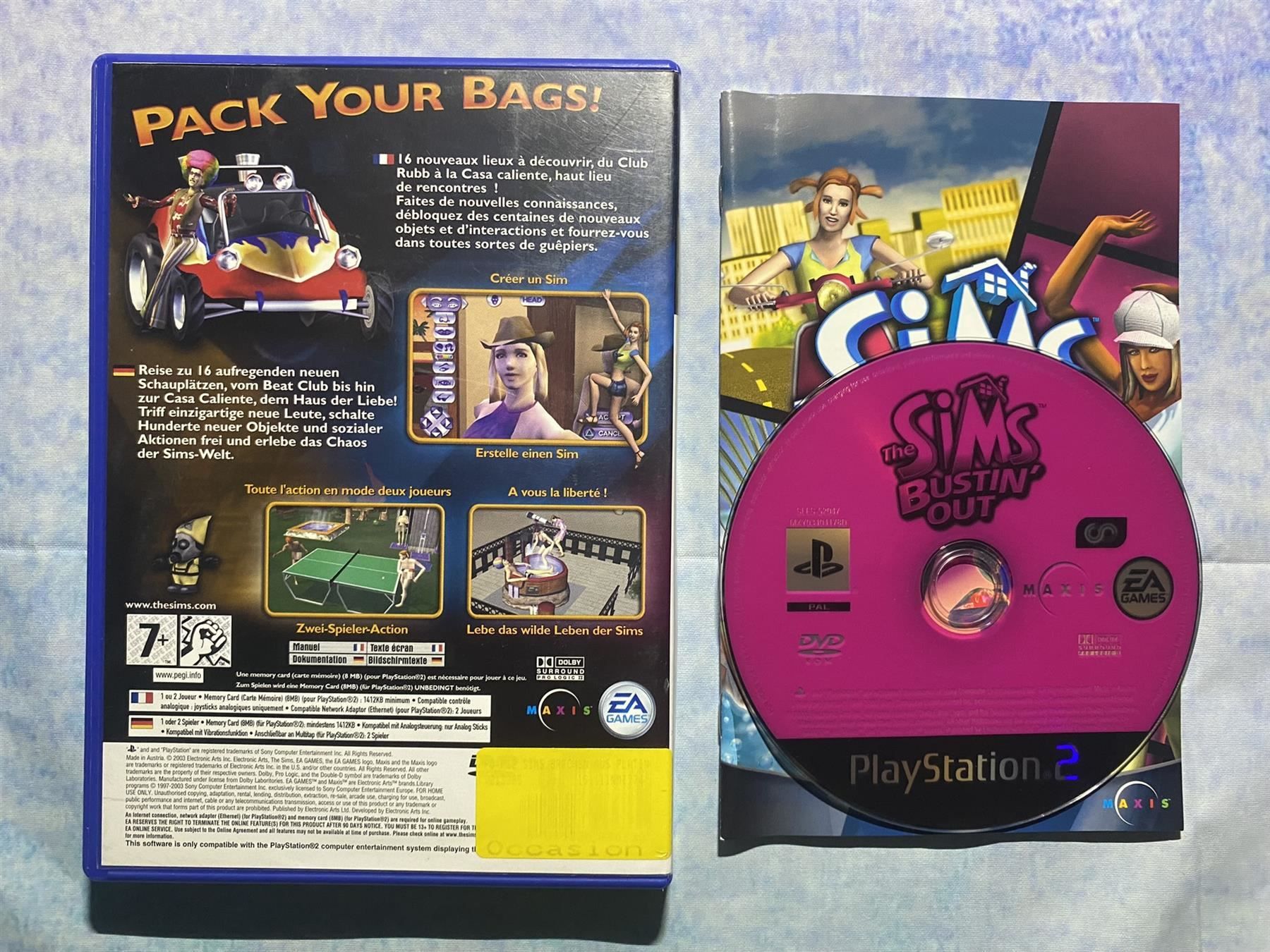 Giochi: PS2: The Sims Bustin Out PAL – Usato da Märstetten venduto da AlienNova