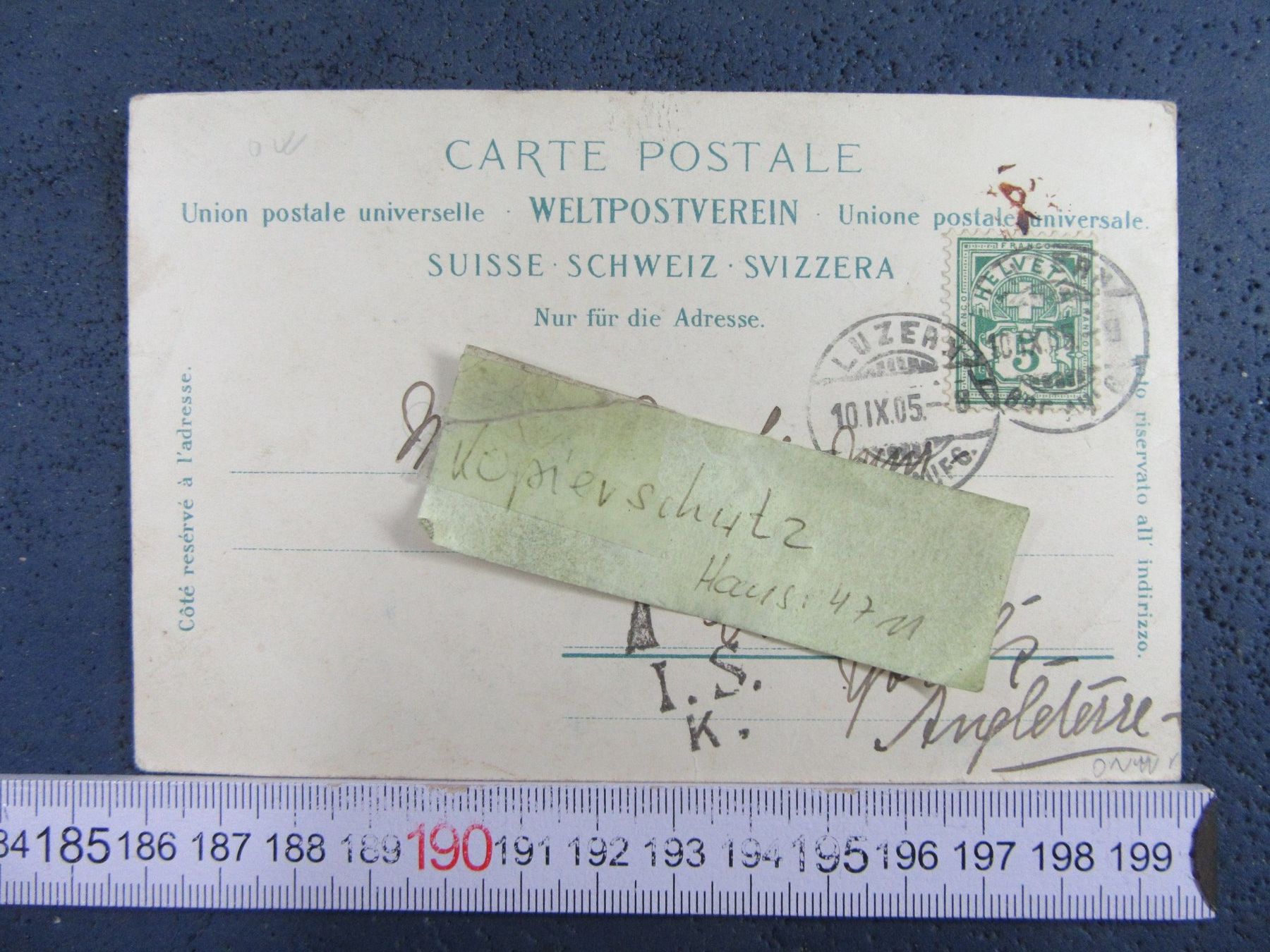 Cartoline postali: TITLISGIPFEL BELEBT  1905 AK ONW BUG – Usato da Ettingen venduto da Hausi4711 3
