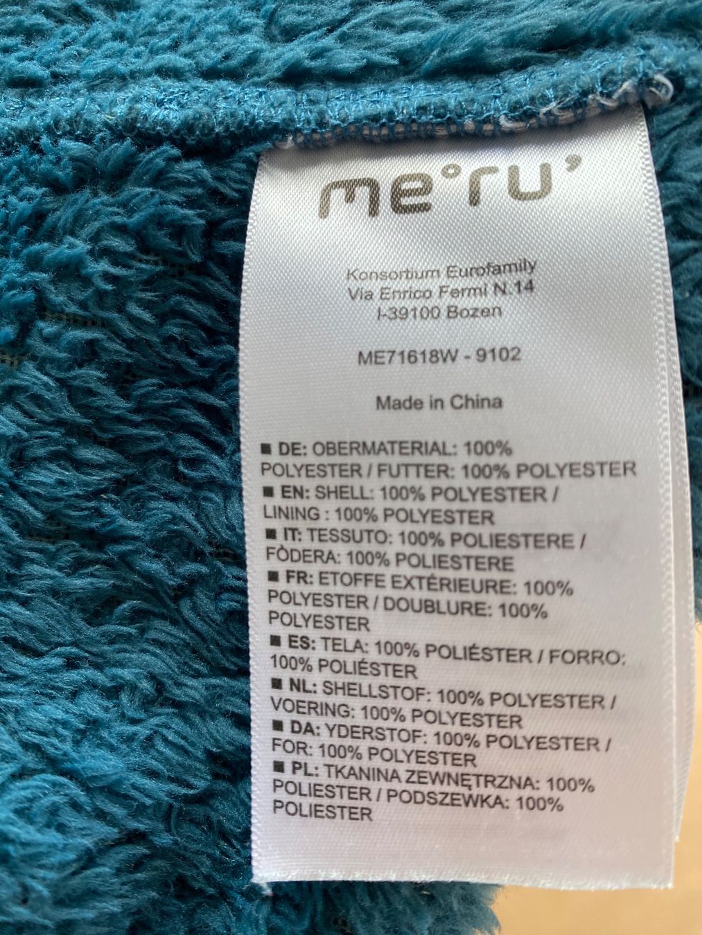 Meru Giacche: Fleecejacke, MERU, Grösse DE 34, IT 40 – Nuovo (secondo la descrizione) da Bern venduto da L.I.A. 2