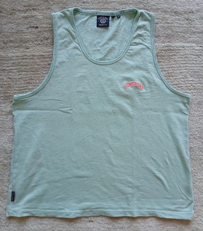 SUPERDRY Top TANKTOP Shirt ärmellos mint