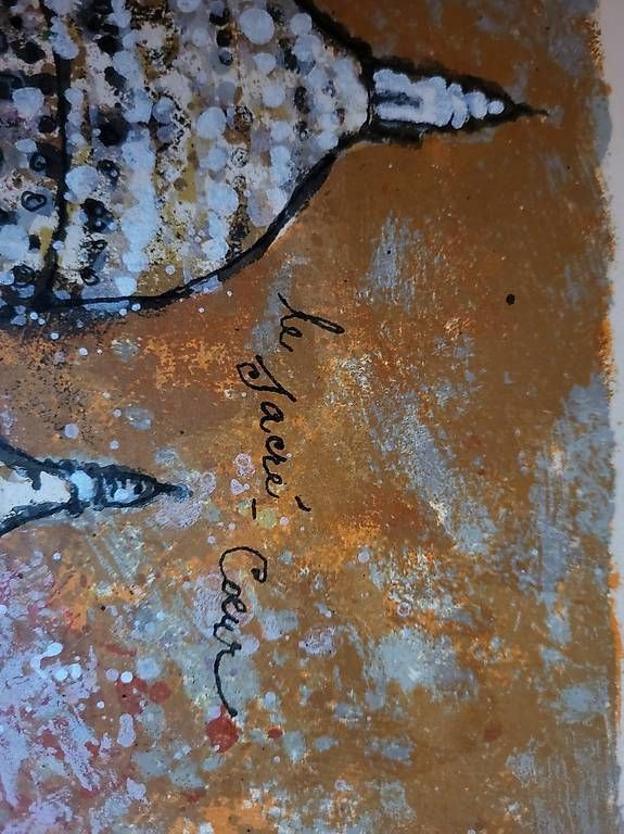 Grafica & Litografie: Lithographie Théo  Tobiasse – Usato da Evionnaz venduto da Wallaby62 2