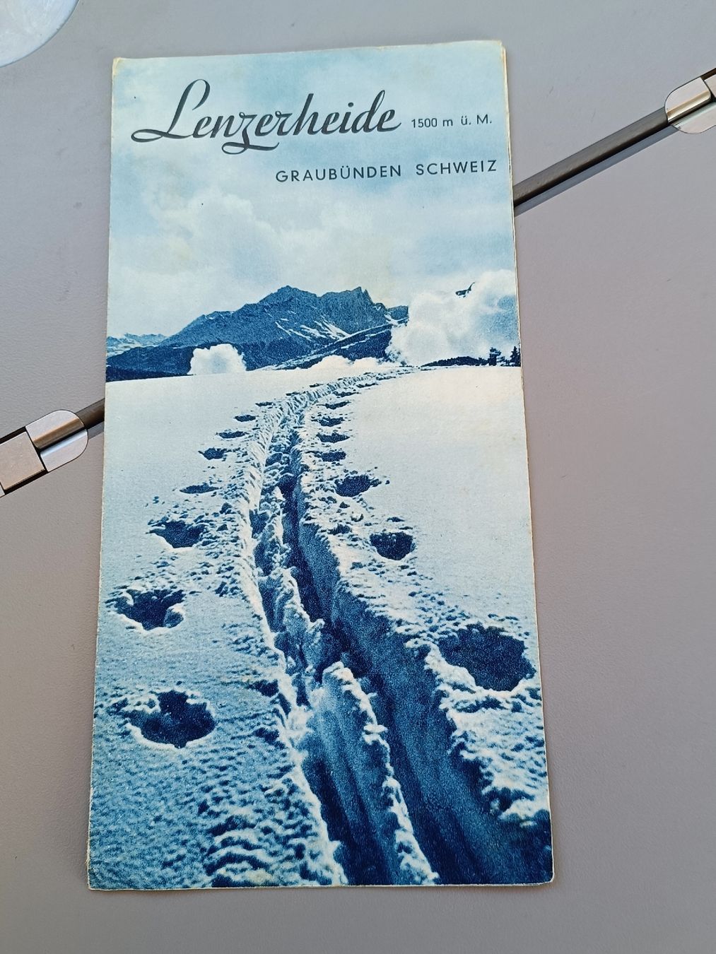 Dokumente: Alter Prospekt / Lenzerheide - Ausgabe ca. 1939 – Gebraucht aus Brugg AG von Ente015