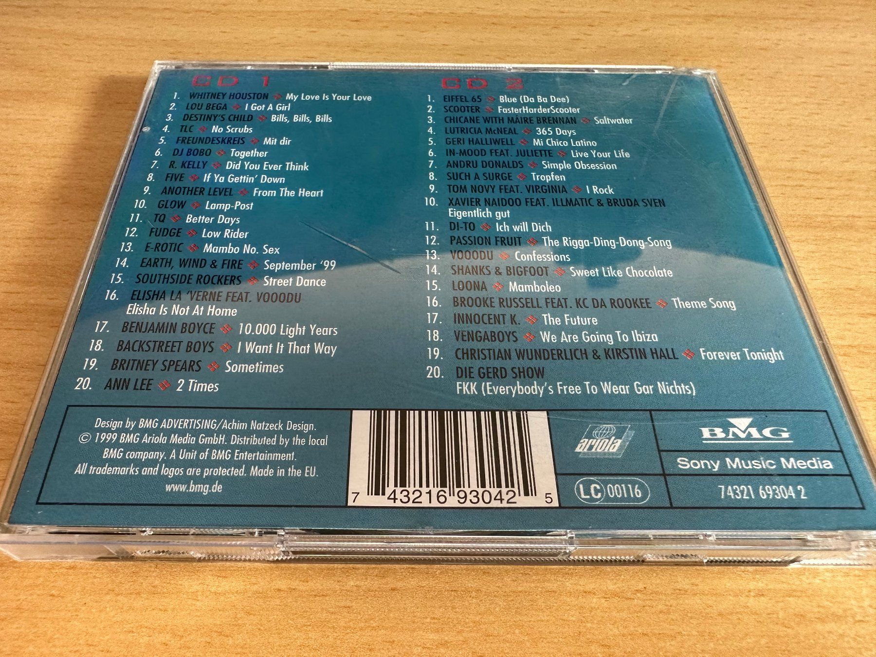 CD: Various – Just The Best 3/99 - 2 CD – Usato da Rikon im Tösstal venduto da Alpenmutz 1