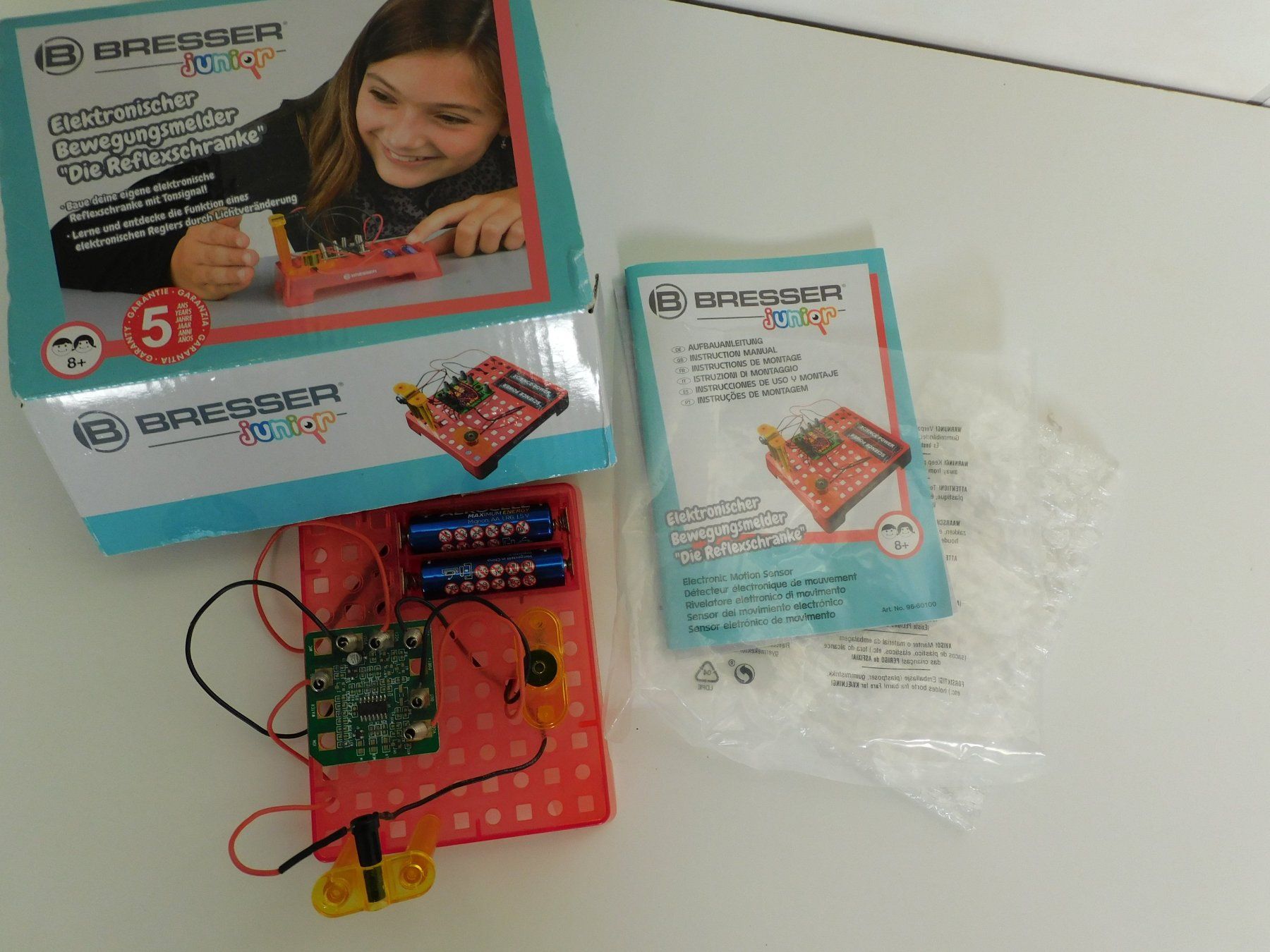 Kit di costruzioni: BRESSER JUNIOR Experimentierset Bewegungsmelder – Usato da Walzenhausen venduto da INROK 2